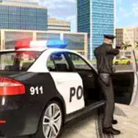 Slide Mobil Polisi Kartun