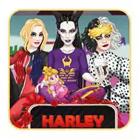 Dress Up Game: Harley Og Bff Pj Party