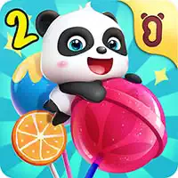 متنزه Baby Panda Run Carnival Christmas الترفيهي 2 لقطة شاشة اللعبة