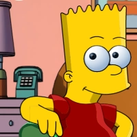 Berdandan Bart Simpson