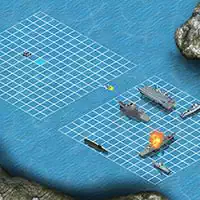 戦艦戦争マルチプレイヤー ゲームのスクリーンショット