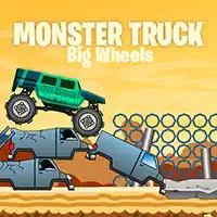 Monster Truck Z Dużymi Kołami