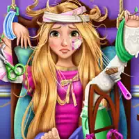 Blonde Princess Rapunzel ການຟື້ນຕົວຂອງໂຮງຫມໍ
