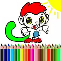 방탄소년단 원숭이 색칠하기