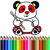 Bts Panda Para Colorear