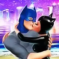 Catwoman Nuit Embrasser capture d'écran du jeu