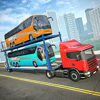 Φορτηγό Μεταφοράς Αστικών Λεωφορείων Δωρεάν Παιχνίδια Μεταφοράς