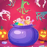 Niedliche Halloween-Monster-Erinnerung