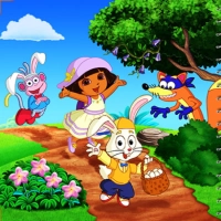 Dora Happy Easter 違いを見つける