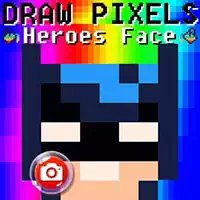 วาด Pixels Heroes Face