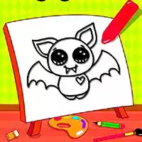 easy_kids_coloring_bat เกม