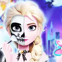 Elsa Halloween Party Tatu oyun ekran görüntüsü