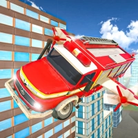 Lendav Tuletõrjeauto Juhtimise Sims