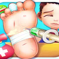 Fußarzt 3D-Spiel Spiel-Screenshot