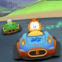 Garfield დამალული მანქანის საბურავები