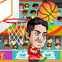 Hoofd Basketbal schermafbeelding van het spel