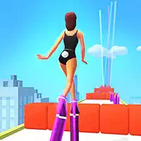 High Heels - impossible Girl Walk  game screenshot