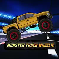 Monster Truck Wheelie скрыншот гульні