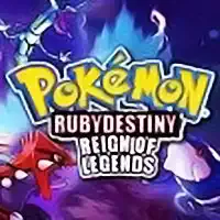 Pokemon Ruby Destiny Reign Of Legends schermafbeelding van het spel
