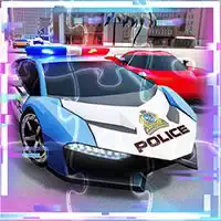 Policejní Auta Match3 Puzzle Snímek