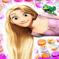 Rapunzel | ગંઠાયેલો મેચ 3 પઝલ |