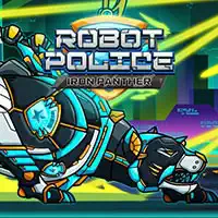 Robot Politie Iron Panther schermafbeelding van het spel