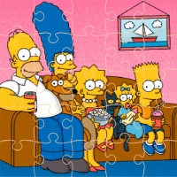 مجموعة Simpsons Jigsaw Puzzle