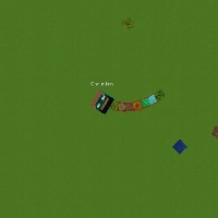 Slither Craft.io captura de pantalla del juego