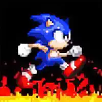 Sonic Burned Edition tangkapan layar permainan