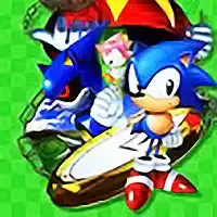 Sonic Cd Megamix skærmbillede af spillet