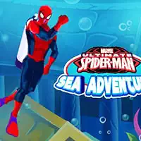Spiderman Sea Adventure - Pill Pull Game játék képernyőképe