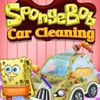 Membersihkan Mobil Spongebob