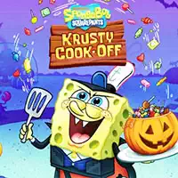 ເກມແຂ່ງລົດ Spongebob Halloween ພາບຫນ້າຈໍເກມ