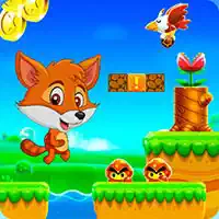 Super Fox World Jungle Adventure Run ảnh chụp màn hình trò chơi