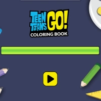 少年泰坦 Go：着色书
