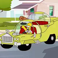Das Simpsons-Auto-Puzzle