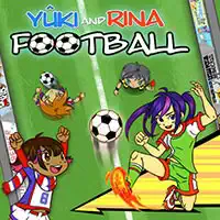 Yuki 和 Rina 足球