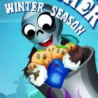 zombie_launcher_winter_season Trò chơi