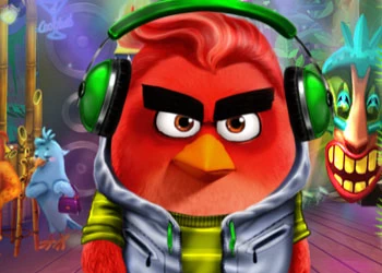 Angry Birds Zomervakantie schermafbeelding van het spel