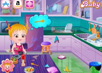 Bebé Hazel: Tiempo De Limpieza captura de pantalla del juego