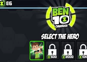Ben 10: Omnirash captura de tela do jogo