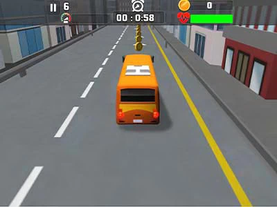 巴士停车场 3D 游戏截图