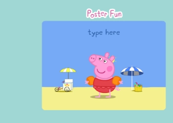 Lav Et Kort Med Peppa Pig skærmbillede af spillet
