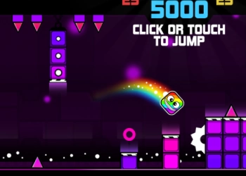 Geometry Dash: Neon World 2 game screenshot