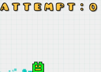 Geometriesprong Schetsmatig schermafbeelding van het spel