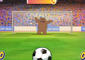 Gumball Πέναλτι στιγμιότυπο οθόνης παιχνιδιού