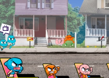 Gumball Remote Fu snímek obrazovky hry