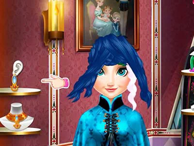 Tunsori Adevărate Prințesă De Gheață captură de ecran a jocului