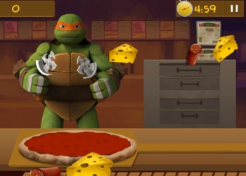 Ninja Turtles: Pizzazeit Spiel-Screenshot