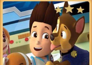 Pościg Za Pomocą Puzzli Psi Patrol zrzut ekranu gry